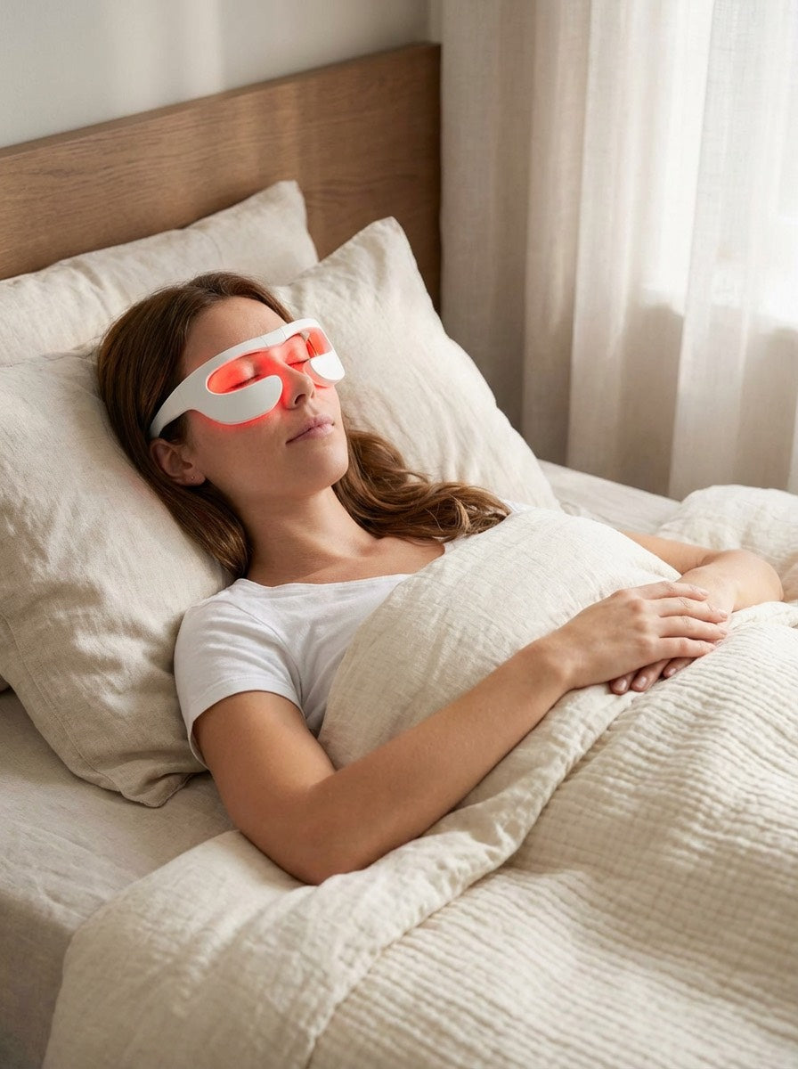 Luméa Eyes V2 – Lunettes de sommeil & anti-cernes